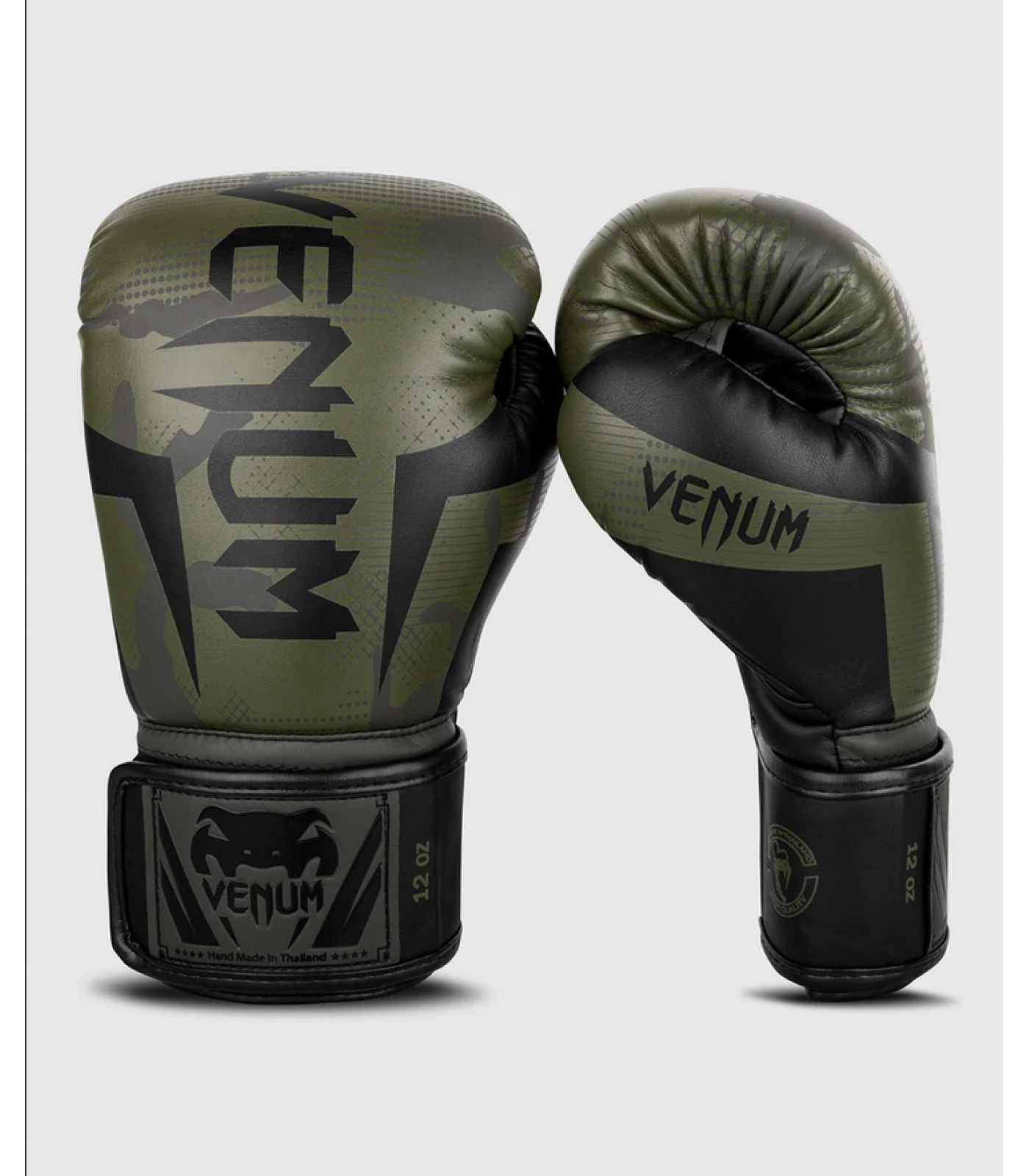 Боксови Ръкавици - Venum Elite Boxing Gloves - Khaki camo​